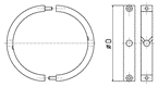 Spannmuffenring U 5070-60